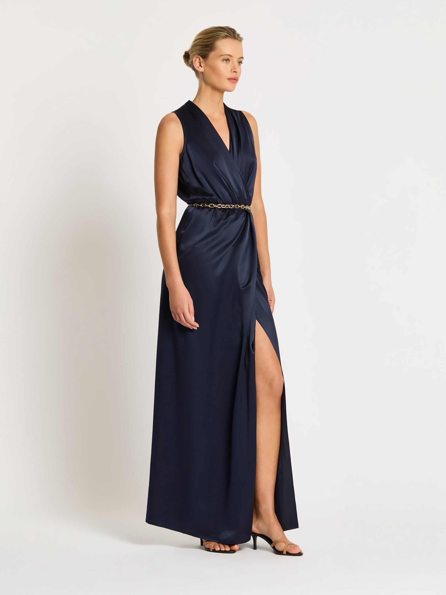 Adele Gown - Navy