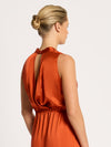 Adele Gown - Tangerine (Size 10 + 14 Only)