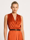 Adele Gown - Tangerine (Size 10 + 14 Only)