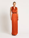 Adele Gown - Tangerine (Size 10 + 14 Only)