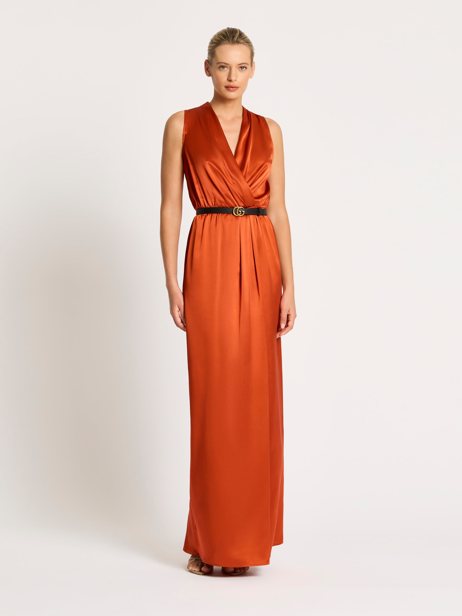 Adele Gown - Tangerine