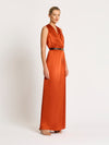 Adele Gown - Tangerine (Size 10 + 14 Only)