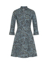 Birdie Shirt Dress - Blue