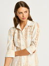 Kristen Shirt Dress - Ivory