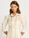 Kristen Shirt Dress - Ivory