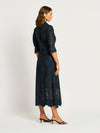 Kristen Shirt Dress - Midnight (Size 10 + 14 Only)