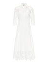 Lyla Shirt Dress - White