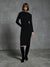 Pippa Long Sleeve Dress - Black (Size 12 + 14 Only)