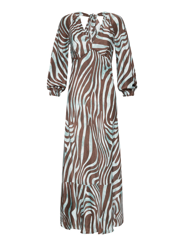 Animal print dress outlet oasis